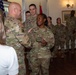 XVIII Airborne Corps Soldiers celebrate promotion overseas