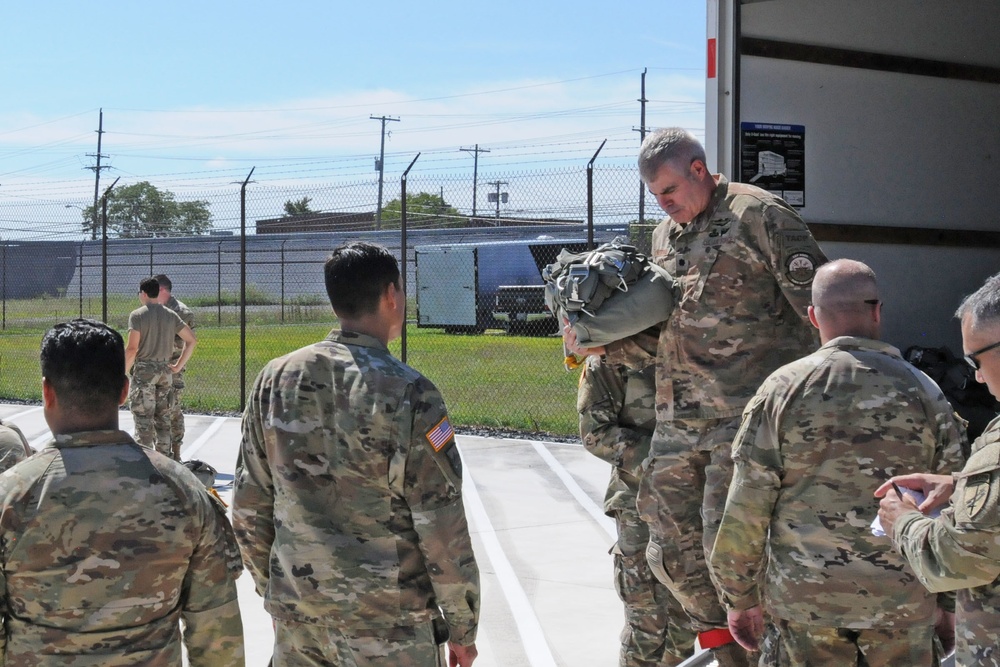 Fort Dix – 404th CA Advon Airborne OPS TAC 01A  Ft Dix Ramp 10 Sept 2022