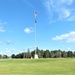 American Flag and Fort McCoy