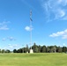 American Flag and Fort McCoy