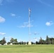 American Flag and Fort McCoy