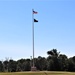 American Flag and Fort McCoy