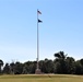 American Flag and Fort McCoy