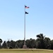 American Flag and Fort McCoy