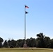 American Flag and Fort McCoy