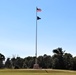 American Flag and Fort McCoy