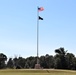 American Flag and Fort McCoy