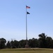 American Flag and Fort McCoy