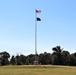 American Flag and Fort McCoy