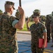 Cpl. Isabelle M. Anaya's reenlistment ceremony