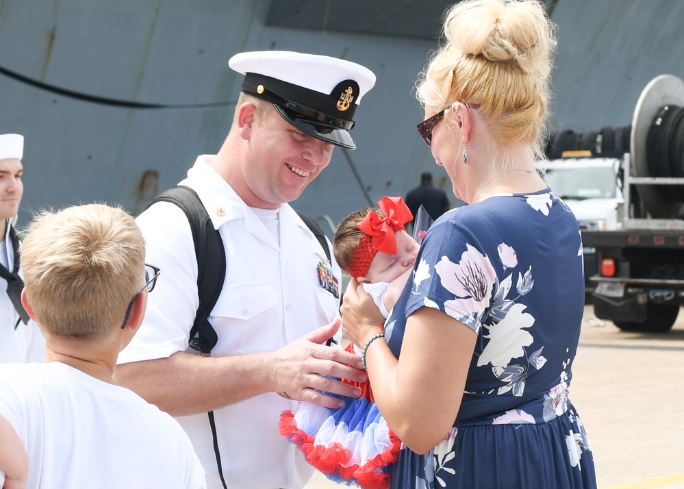 USS Harry S. Truman Returns Home from Deployment