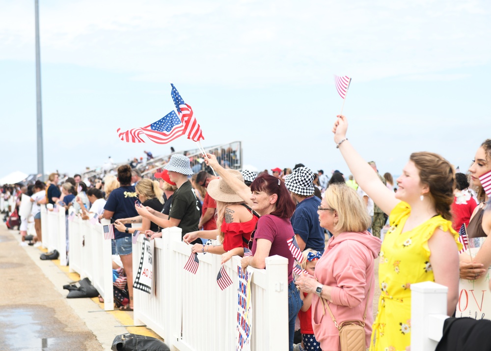 USS Harry S. Truman Returns Home from Deployment