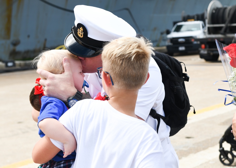 USS Harry S. Truman Returns Home from Deployment