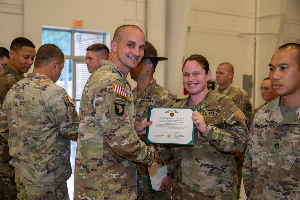 128th Avation Brigade Awards Ceremony