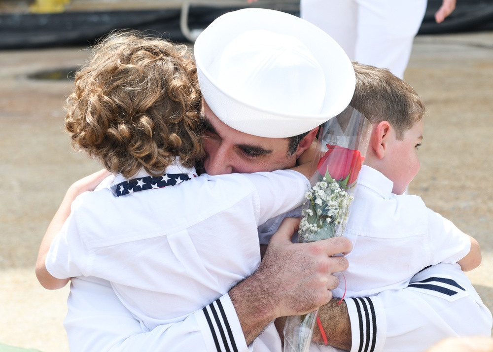 USS Harry S. Truman Returns Home from Deployment