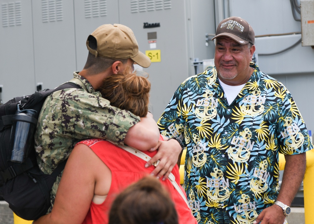 USS Harry S. Truman Returns Home from Deployment