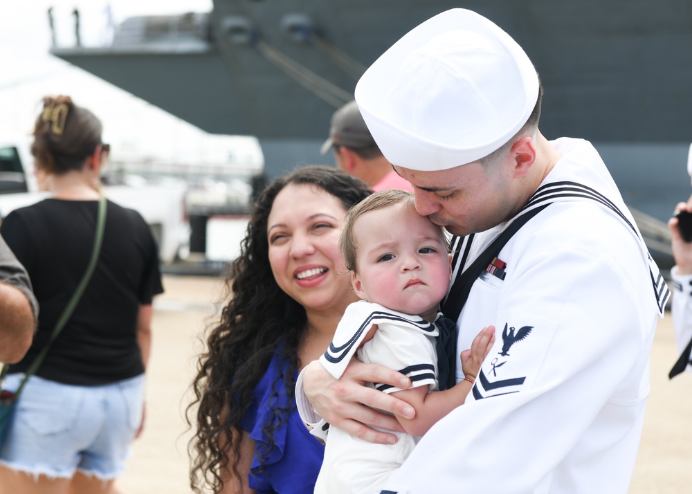 USS Harry S. Truman Returns Home from Deployment