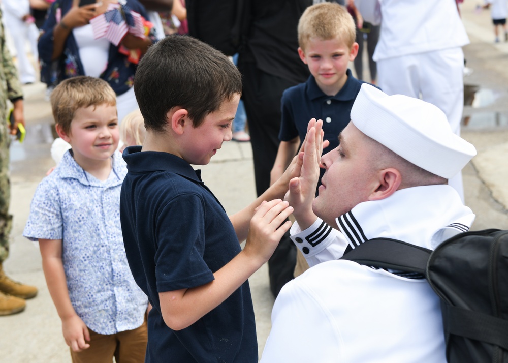 USS Harry S. Truman Returns Home from Deployment