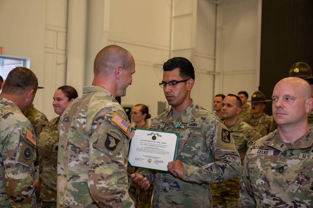 128th Avation Brigade Awards Ceremony