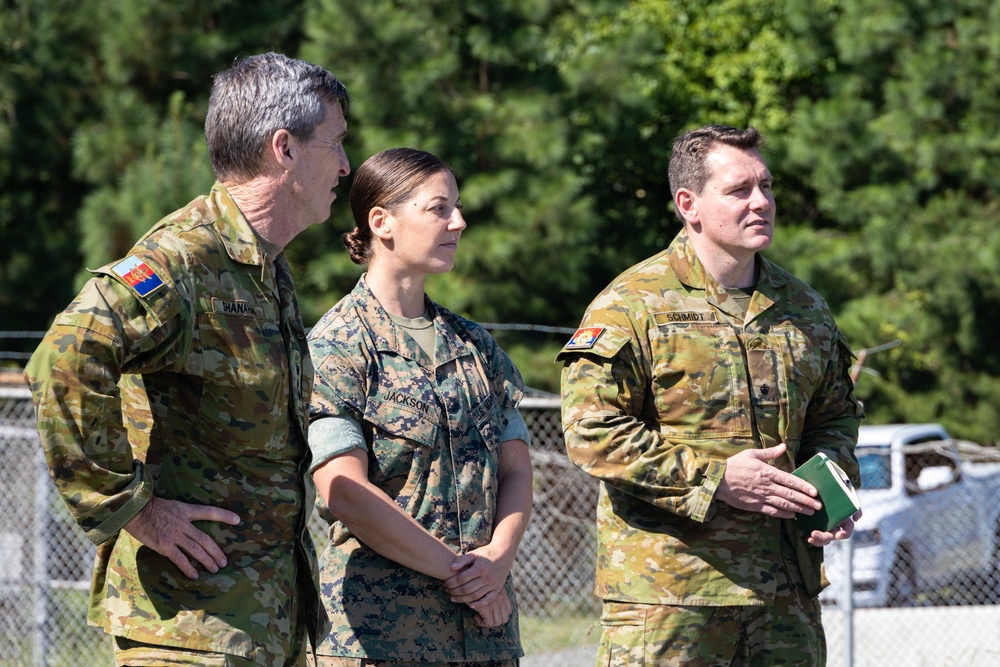 Australian Defence Force Visit CBIRF