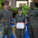 Cpl. Isabelle M. Anaya's reenlistment ceremony