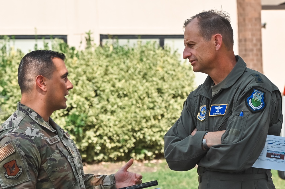 18th AF commander visits Joint Base MDL