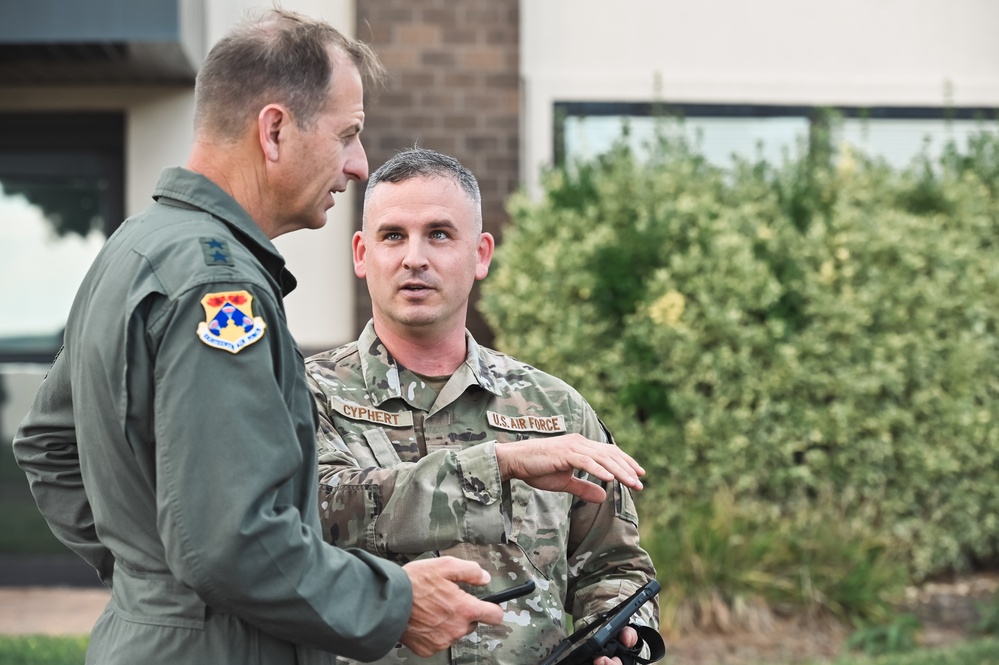 18th AF commander visits Joint Base MDL