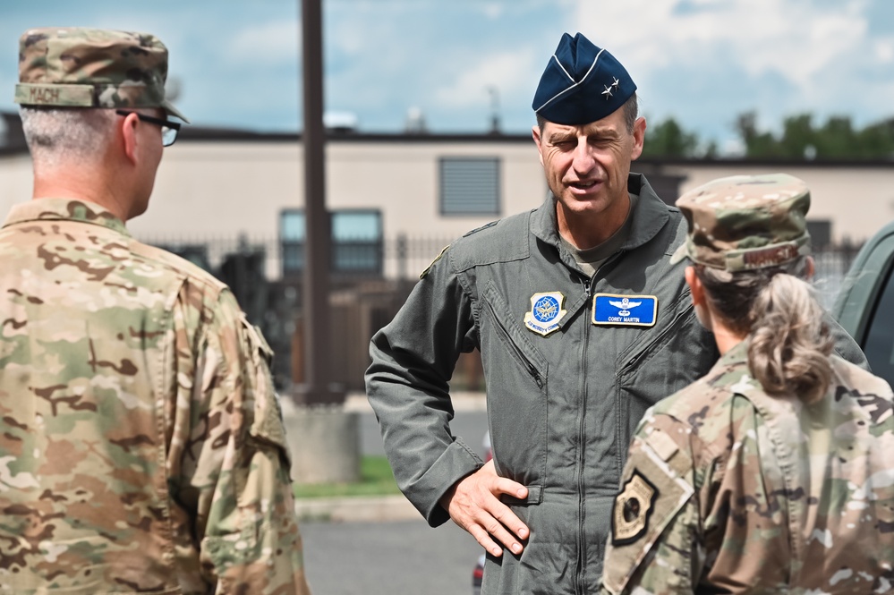 18th AF commander visits Joint Base MDL