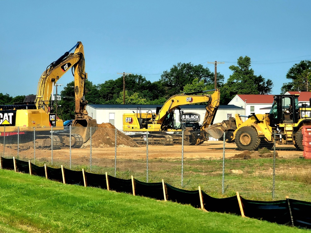 Construction of $11.96 million transient training brigade headquarters is under way at Fort McCoy