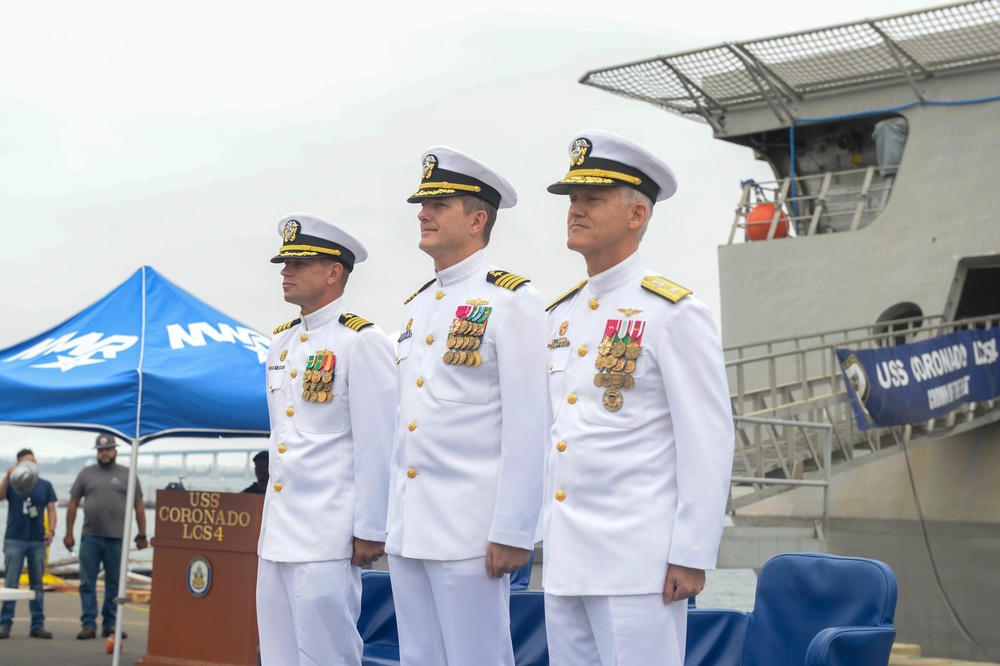 USS Coronado (LCS 4) Holds Decommissioning Ceremony