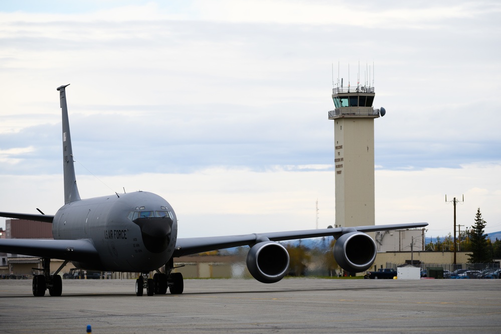 Eielson hosts forward deploying aircraft during Operation Noble Defender