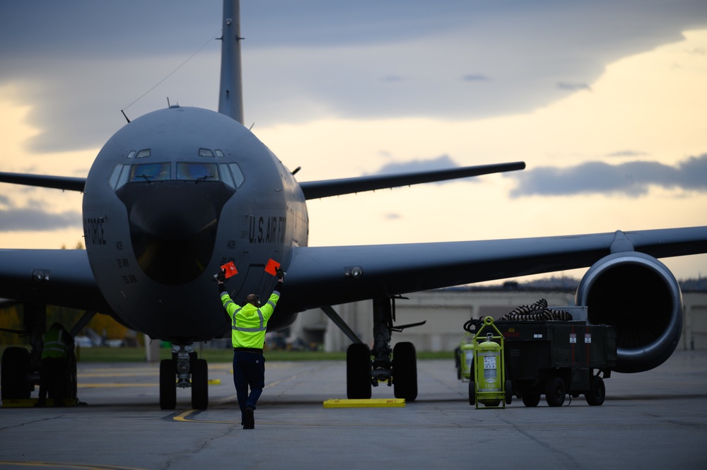 Eielson hosts forward deploying aircraft during Operation Noble Defender