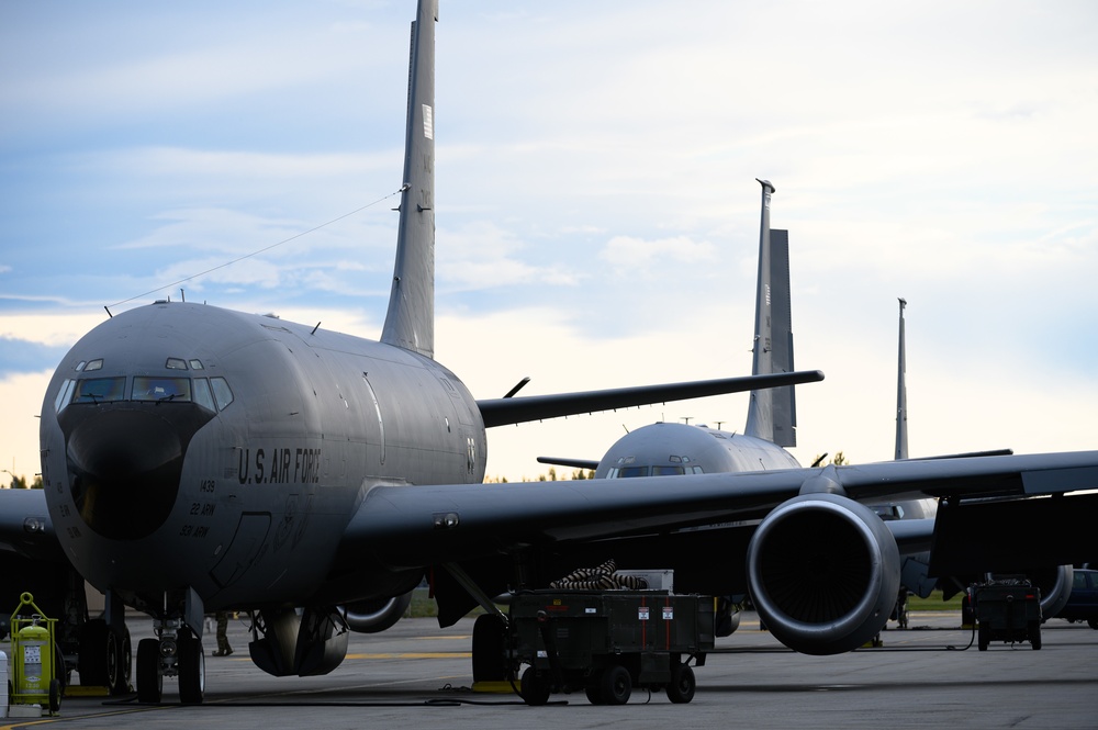 Eielson hosts forward deploying aircraft during Operation Noble Defender