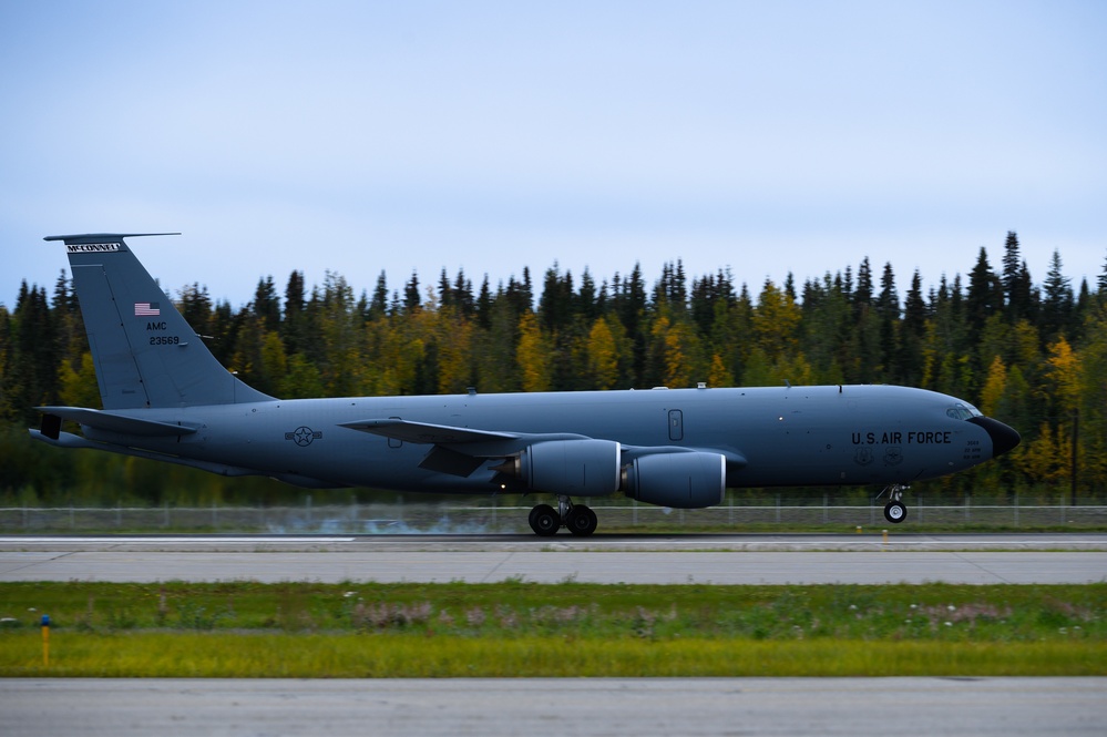 Eielson hosts forward deploying aircraft during Operation Noble Defender