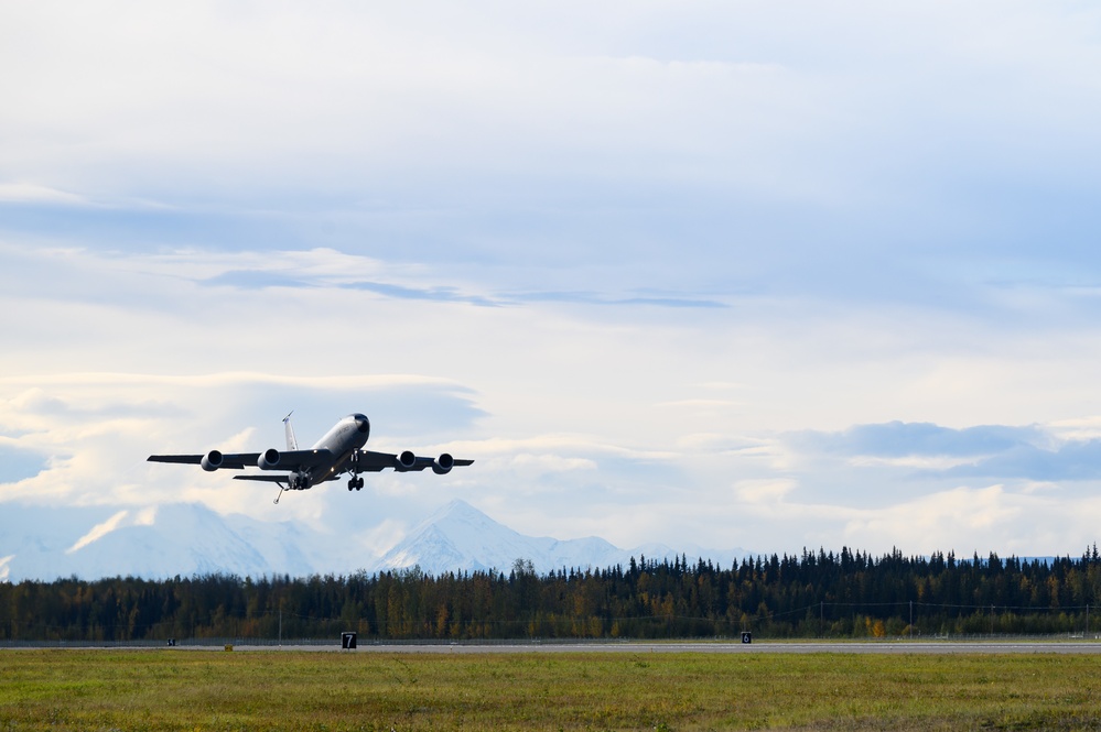 Eielson hosts forward deploying aircraft during Operation Noble Defender