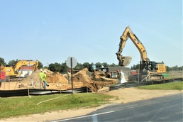 Construction of $11.96 million transient training brigade headquarters is under way at Fort McCoy