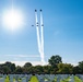 Military Funeral Honors with Funeral Escort were Conducted for Twin Brothers U.S. Air Force Maj. Gen. Cuthbert Pattillo and Lt. Gen. Charles Pattillo in Section 75