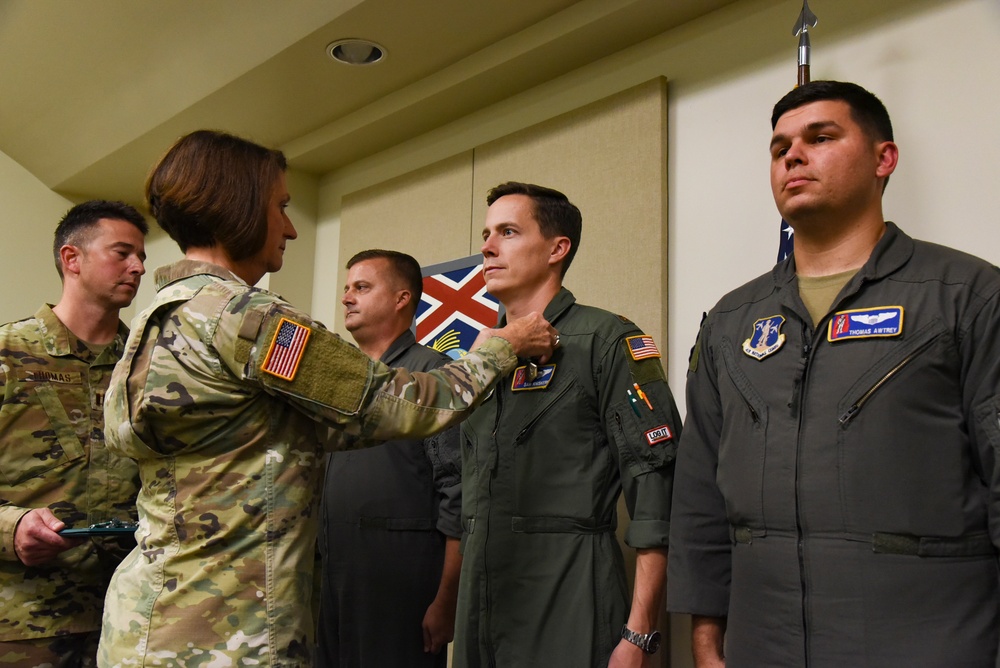 Maj. Gen. Sheryl Gordon Visits 117th Air Refueling Wing