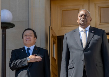 Secretary Austin Hosts Japanese Counterpart