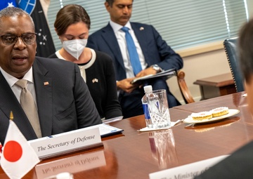 Secretary Austin Hosts Japanese Counterpart
