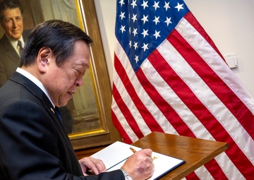 Secretary Austin Hosts Japanese Counterpart