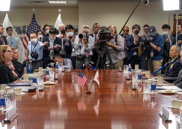 Secretary Austin Hosts Japanese Counterpart