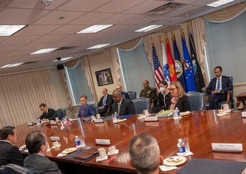 Secretary Austin Hosts Japanese Counterpart