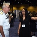 Navy Surgeon visits with NAMRU San Antonio during 2022 Military Health System Research Symposium