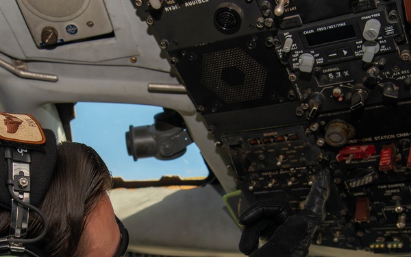 E-3 Sentry AWACS takes flight over JBSA-Kelly Field Annex