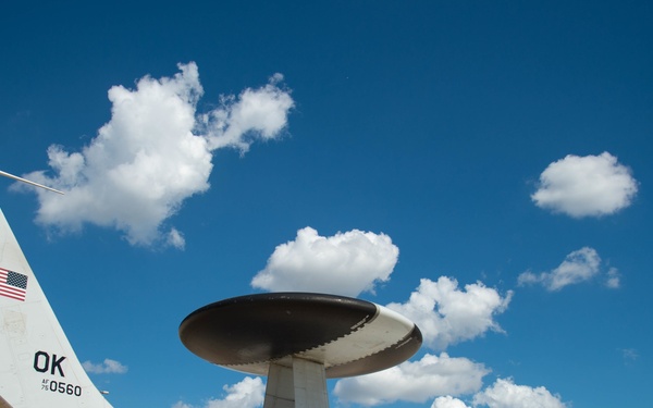E-3 Sentry AWACS takes flight over JBSA-Kelly Field Annex