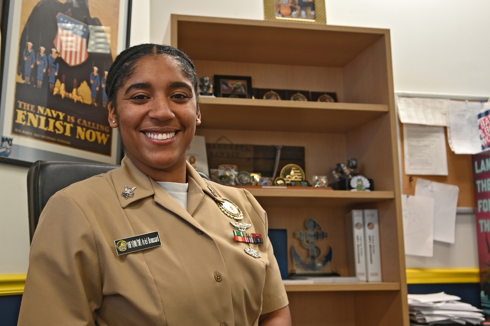 Sailor Comes Home to Recruit and Finds Success