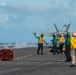 USS Ronald Reagan (CVN 76) conducts flight operations in the Pacific