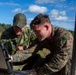 Swedish and U.S. Marines decimate a live fire mortar range