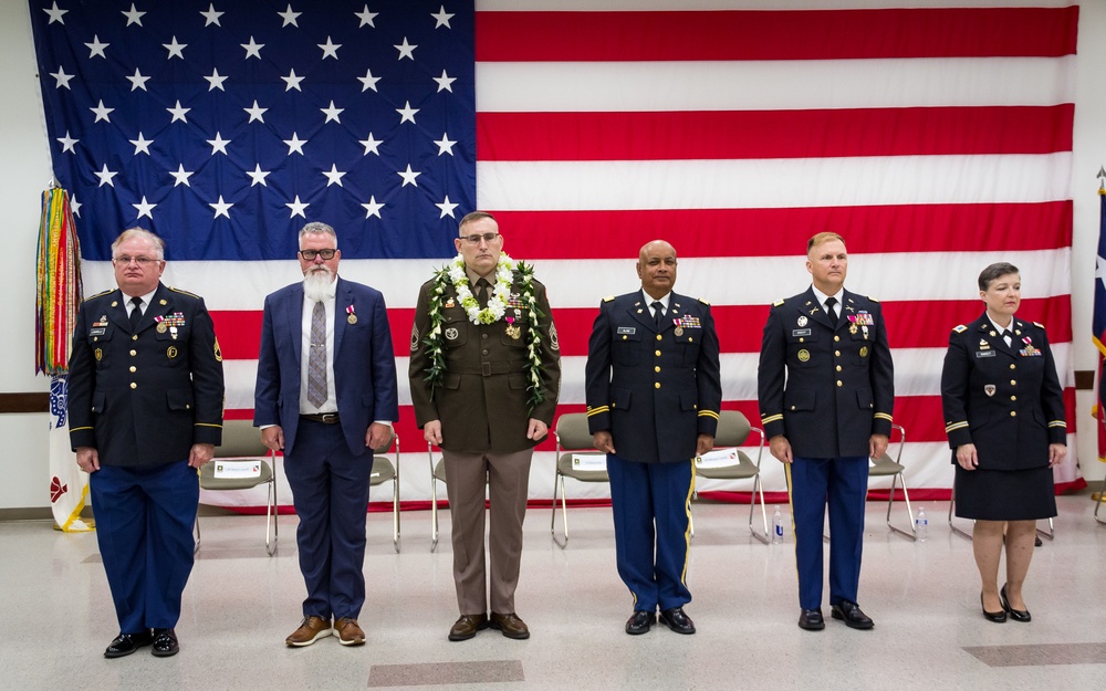 75th Innovation Command Honors Six Retirees